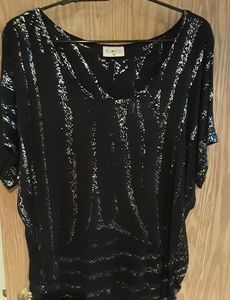 Free Kisses Womens Plus Size 2x Stretch Top